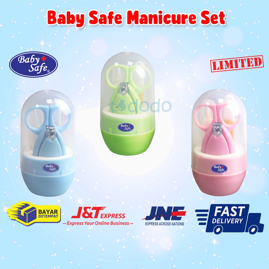 Baby Safe Manicure Set RKM103 - Gunting Kuku Bayi