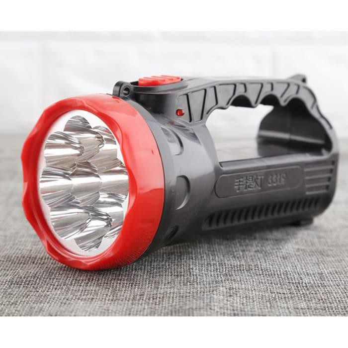 Senter LED Besar Rechargable Listrik Emergency Lamp