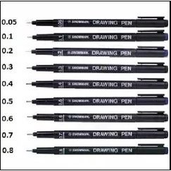 

Drawing Pen snowman FT700 Pulpen Menggambar Drawingpen Snowman 0,05 - 0,8