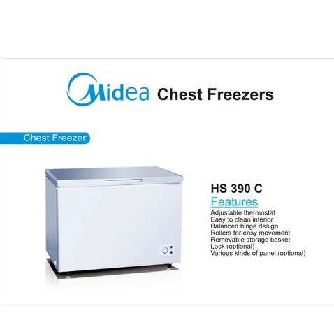 Chest Freezer Midea HS 390 CK 300 Liter 115 Watt