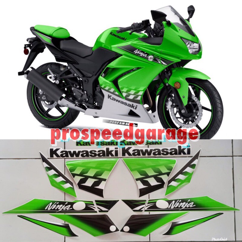 Jual striping ninja 250 karbu special edition | Shopee Indonesia