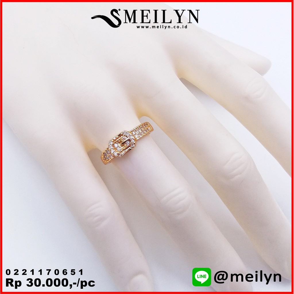 Cincin Emas Model Ikat Pinggang Gambar Aksesoris