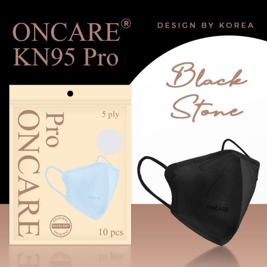 BEST KN95 PRO ONCARE ISI 10 - MASKER KN95 PRO 5PLY ONCARE EMBOS ORIGINAL PREMIUM KOREA DESIGN - BY ONCARE