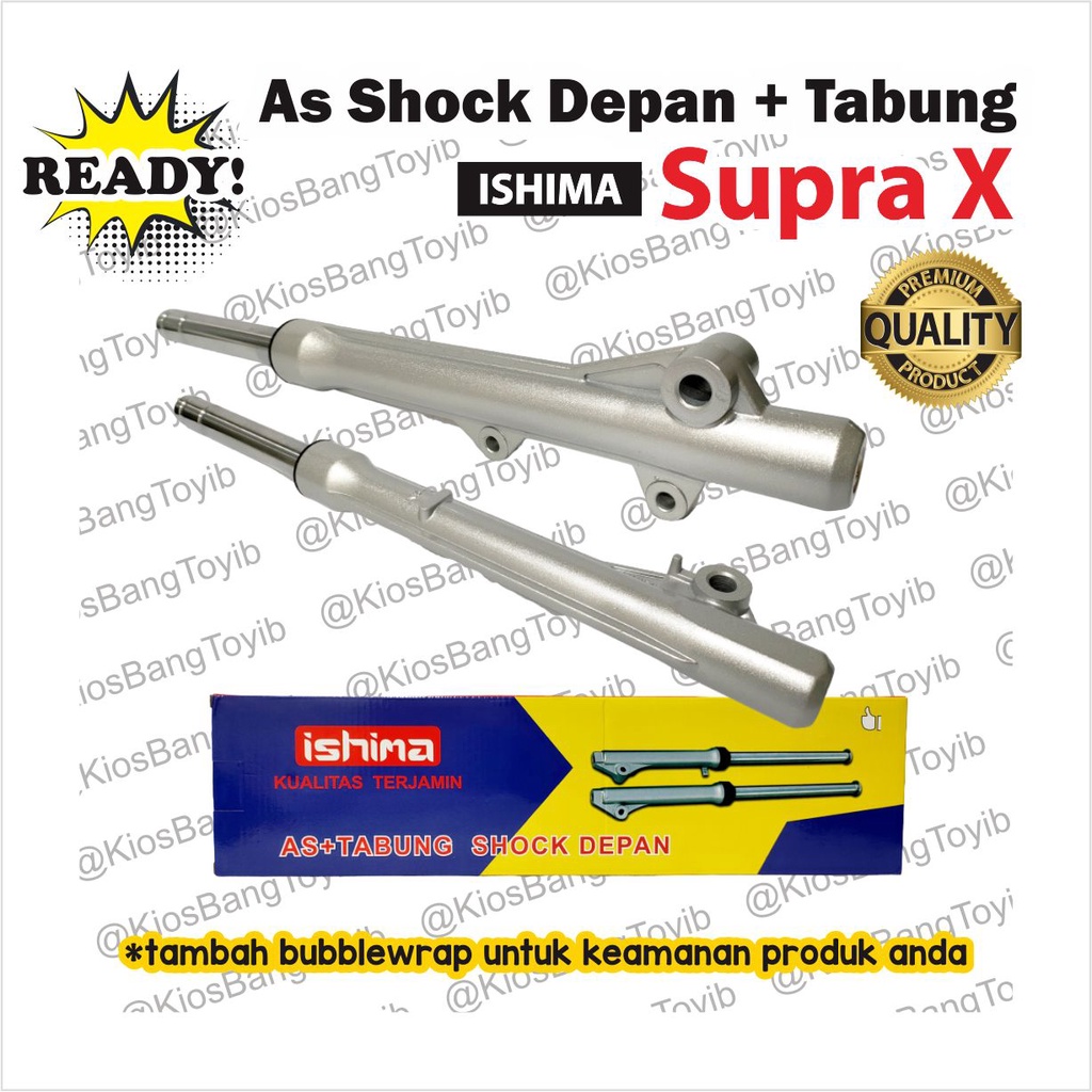 As Shock Skok / Shockbreaker Depan + Tabung Honda Supra X (ISHIMA)