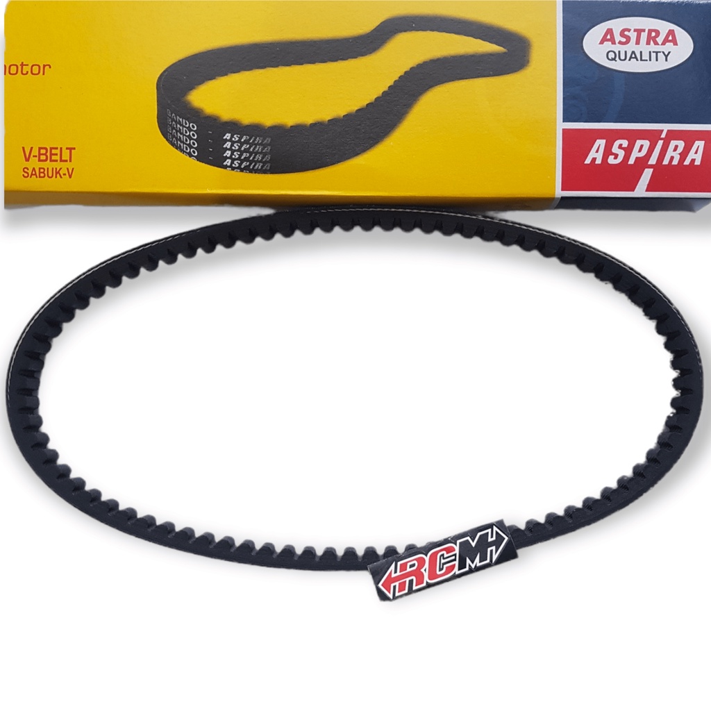 VAN BELT VANBELT VBELT V-BELT V BELT ASPIRA H2-23100-K44-1200 H2 23100 K441200 HONDA BEAT ESP BEAT POP ESP ORI ORIGINAL ASPIRA OTOPARTS ASLI