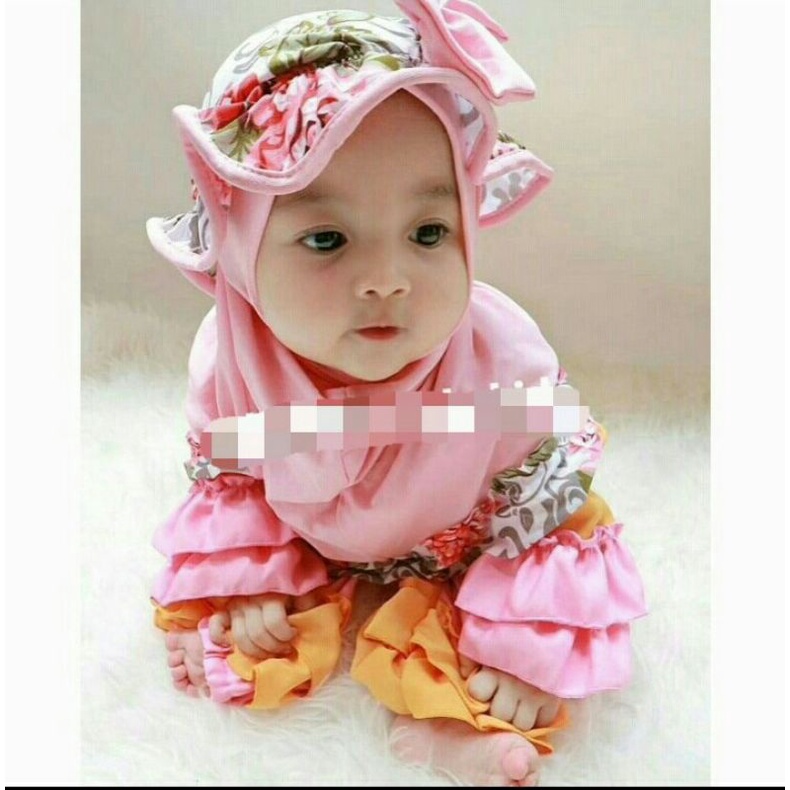 hijab bayi/hijab anak/hijab lucu