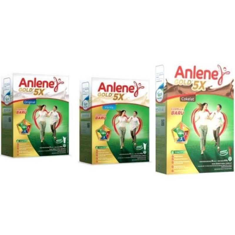 

ANLENE GOLD PLUS VANILLA, COKLAT, ORIGINAL