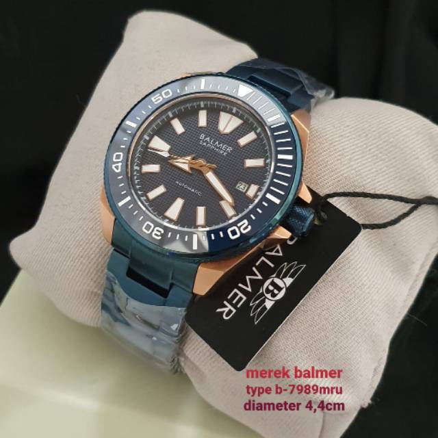 Jam Tangan Pria Balmer B-7989MRU original