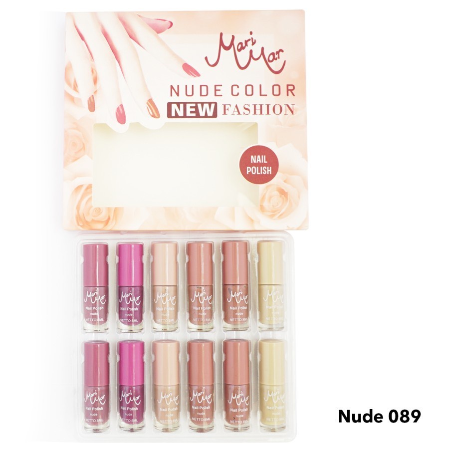 MARIMAR NAIL POLISH NUDE COLORS 8ml (RANDOM)