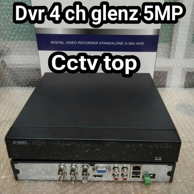 Dvr 4 ch glenz 5mp supprot semua jenis kamera murah