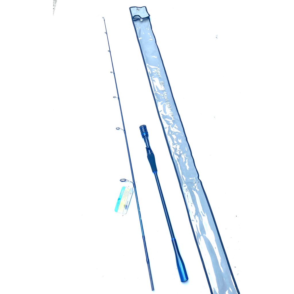 Joran Jigging Magno Blue Luvi Panjang 180 PE 2-4 Ring Fuji