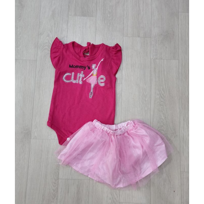 sofiebabyshop sett jumper tutu + bandana