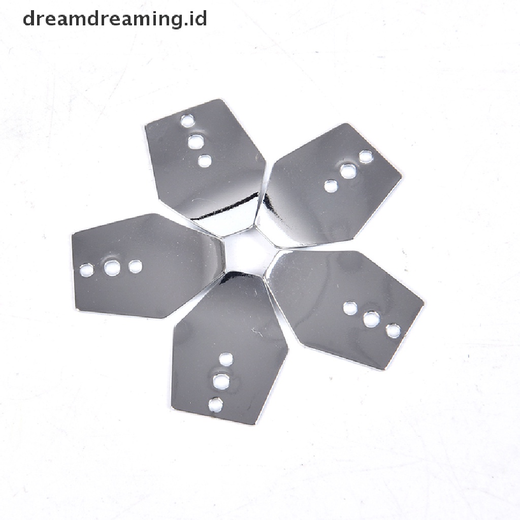 (Dreamdreaming.Id) 10pcs Mata Pisau Gergaji Chatterbait Bahan Baja Untuk Berenang