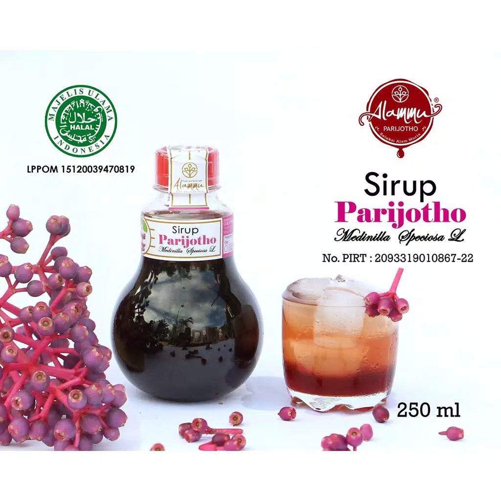 

SIRUP BUAH PARIJOTO 250 ML ASLI MEREK ALAMMU