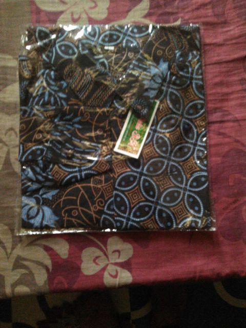 Bswart Batik Hrb026 Kenongo Hem Pendek Padi Pekalongan M L Xl Batik Pria Murah Modern Grosir