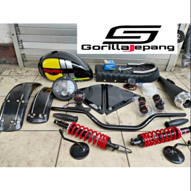 Paket japstyle full set tangki custom