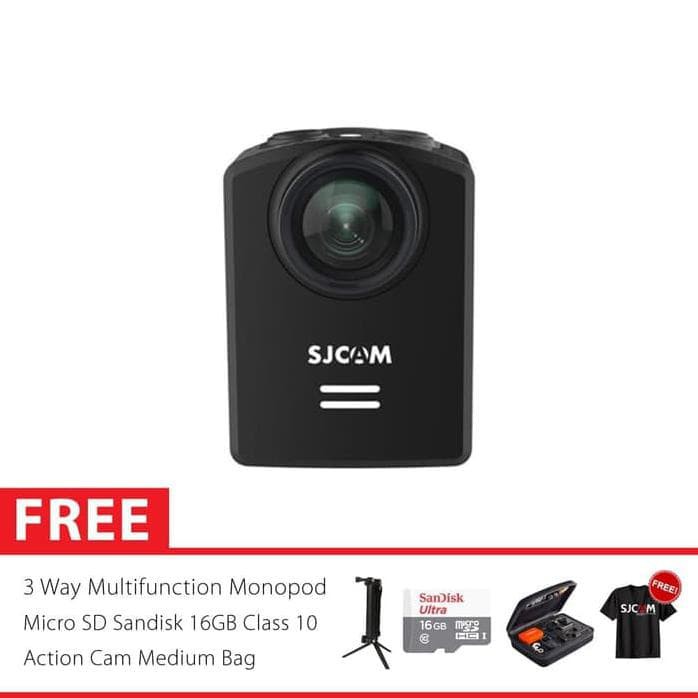 SJCAM M20 AIR Wifi HD Action Kamera 3 Way Super 16GB