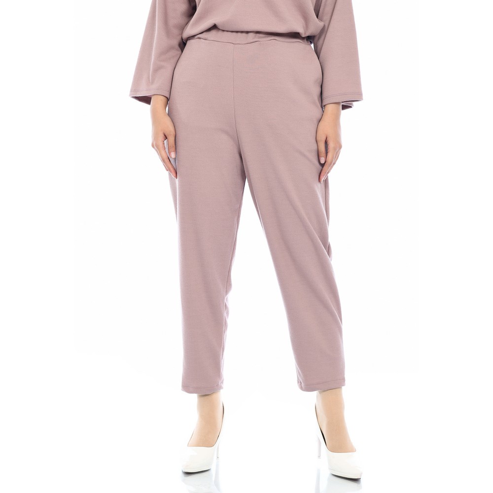 Mybamus Noa Pipe Pants – Bawahan Muslim Wanita – Celana Daily-Mauve M17017 R7S5