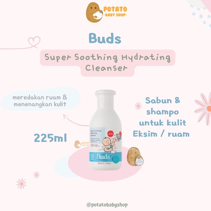 Buds Super Soothing Hydrating Cleanser - Sabun Mandi