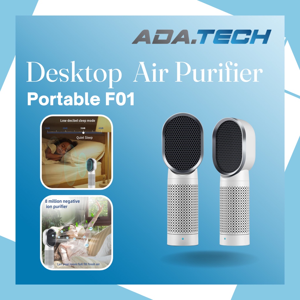 Air Purifier Portable Hepa Filter Murah Garansi Grosir Desktop-F01