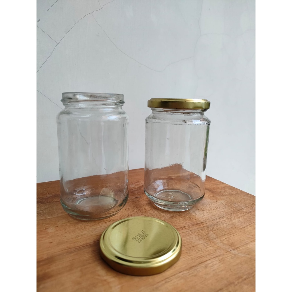 PROMO  ISI 3 pcs  TOPLES KACA bekas/ Toples  preloved/ TOPLES SELAI KACA /BEKAS