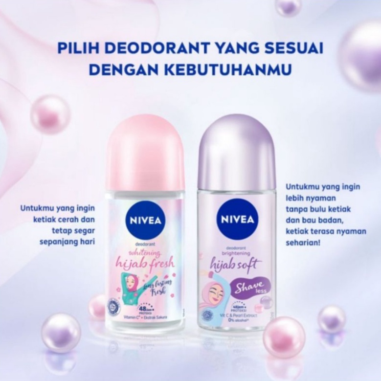 Nivea Hijab Whitening Deodorant Roll-On 50ml