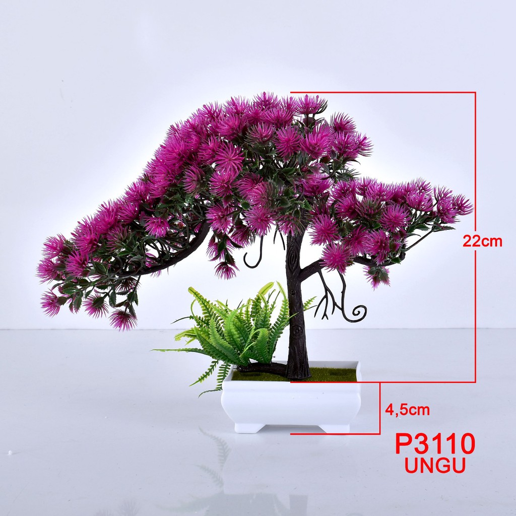 COD/ TL88 TANAMAN BUNGA HIAS POT TANAMAN HIAS DEKORASI RUMAH  DAN BUNGA PLASTIK  P3110-2