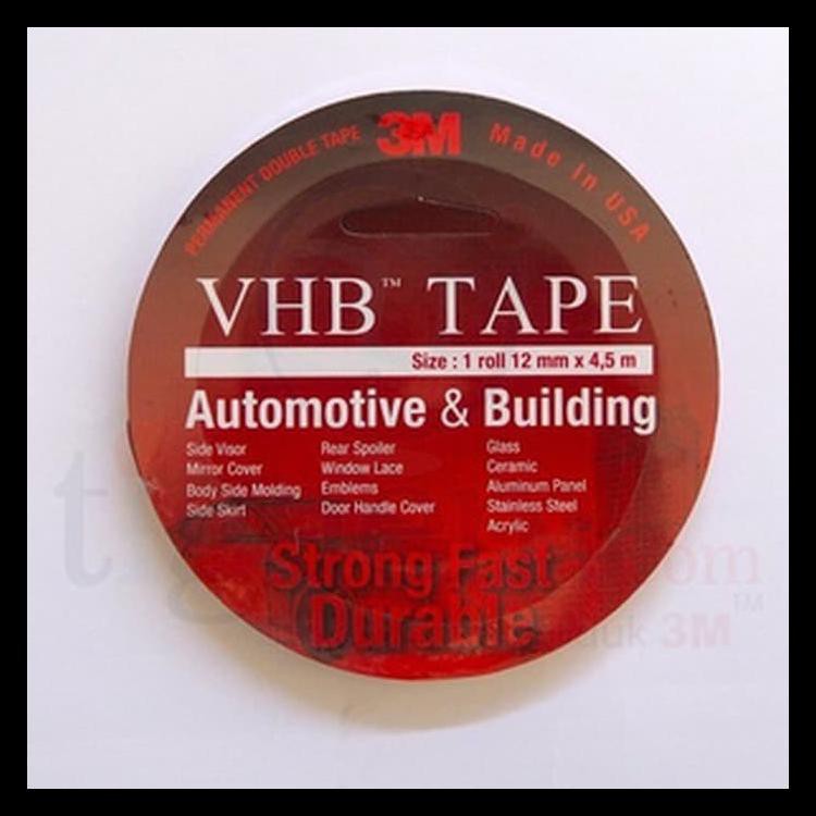 

Perekat 3M Vhb Tape (Double Tape- 12Mm X 4,5 M) Original - Kecil Kode 64
