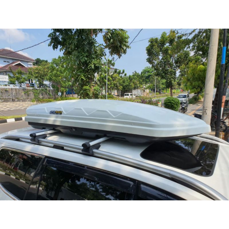 roof box otorack limitless 550L atap mobil bagasi tambahan pajero fortuner innova rush