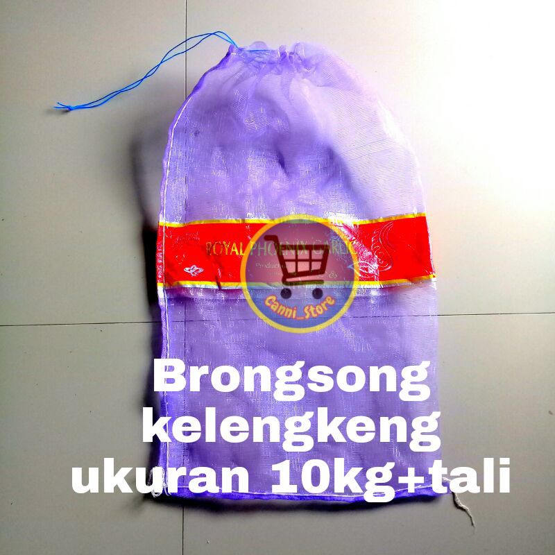 Jual Brongsong Kelengkeng New Kristal Karung Bawang Putih Shopee