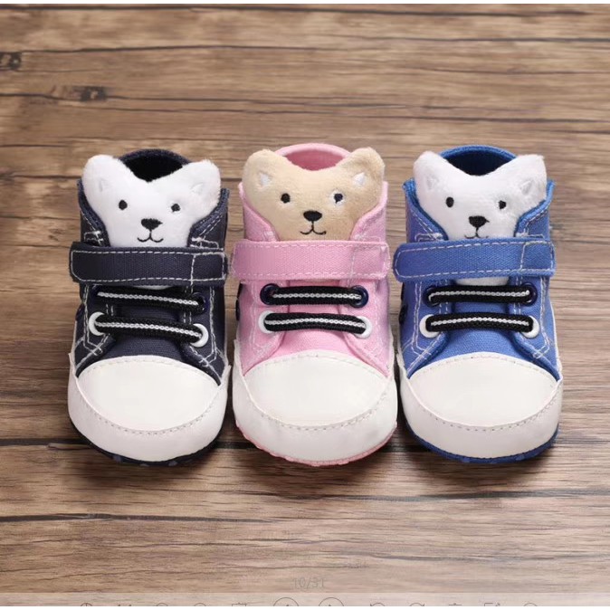 HappyOliver C604 BEAR BOOTS Sepatu Anak Laki Sepatuanak Sepatu Bayi Prewalker Shoes