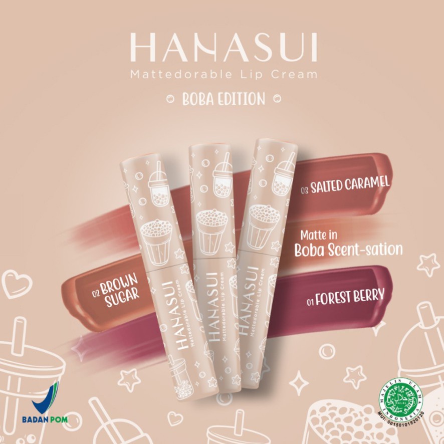 HANASUI MATTE LIP BOBA