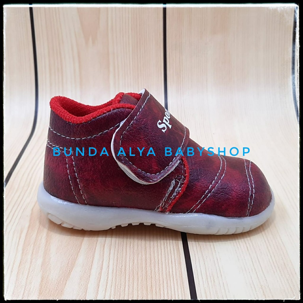 Sepatu Anak Laki Usia 1 2 3 4 Tahun MARUN Boots Anak Cowok Size 22 - 30