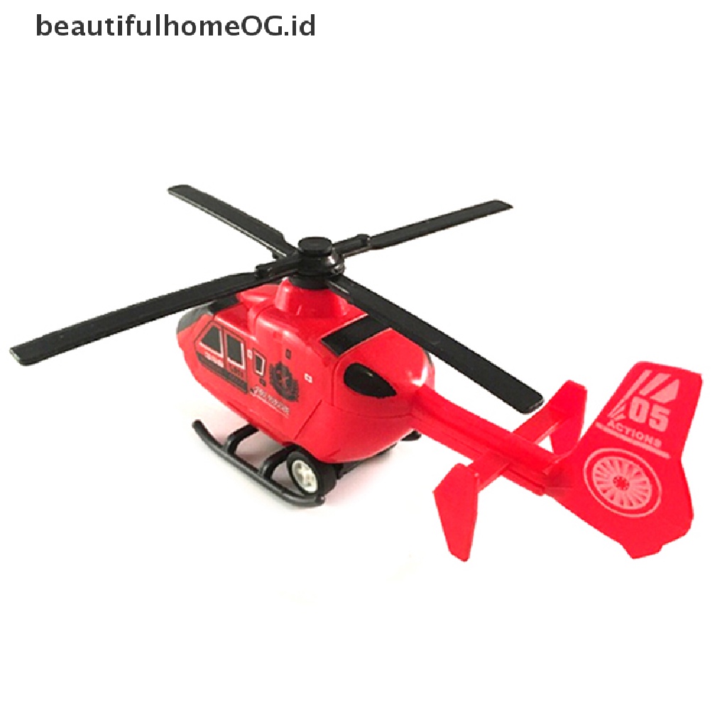 Pesawat Helikopter Mini Bahan Plastik