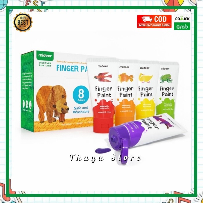 

Produk Terbaru Mideer Finger Paint Washable Finger Painting