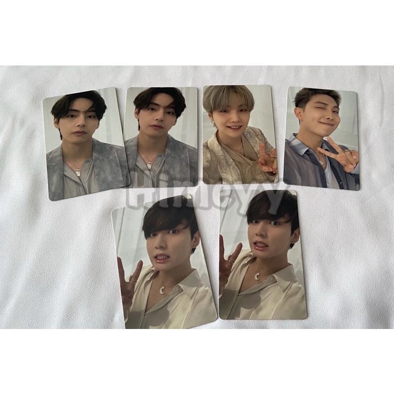 PHOTOCARD BTS PROOF COMPACT V SUGA RM JUNGKOOK