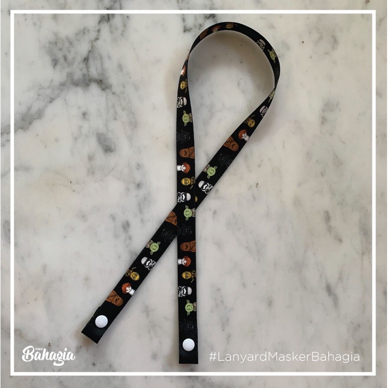 

Lanyard Masker Star Wars Doodle
