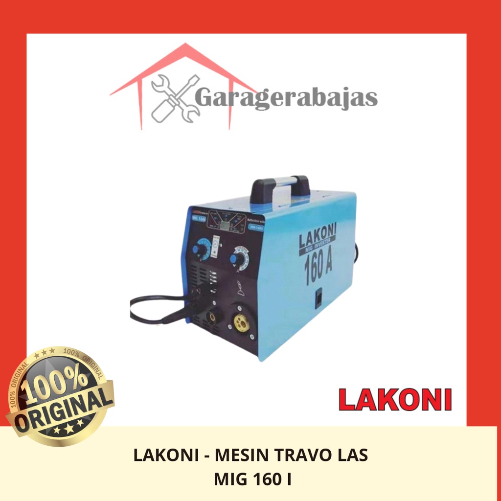 Lakoni - Mesin Las MIG 160i - 160 Ampere
