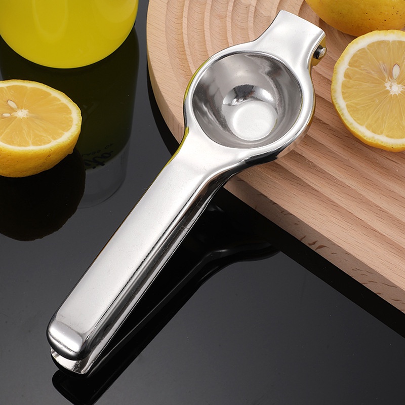 Stainless Steel Lemon Fruits Squeezer / Hand Pressure Orange Juicer