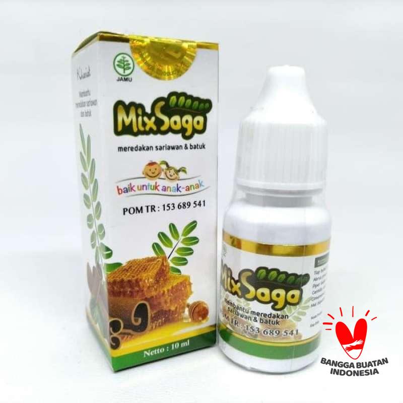 

MixSaga Mix Saga Obat Batuk dan Sariawan Anak
