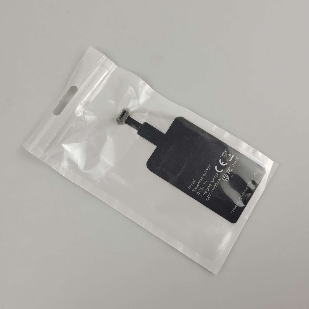 Qi Wireless Charging Receiver USB Type-C for Smartphone - P9 - OMAD44BK Black