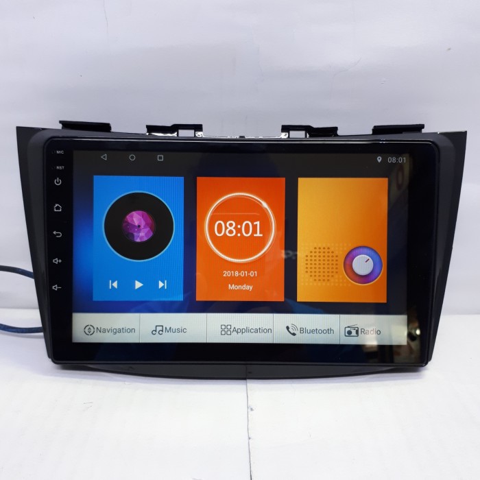 Head Unit DoubleDin Ertiga Android 9 Inch Skeleton SKT-AD8189