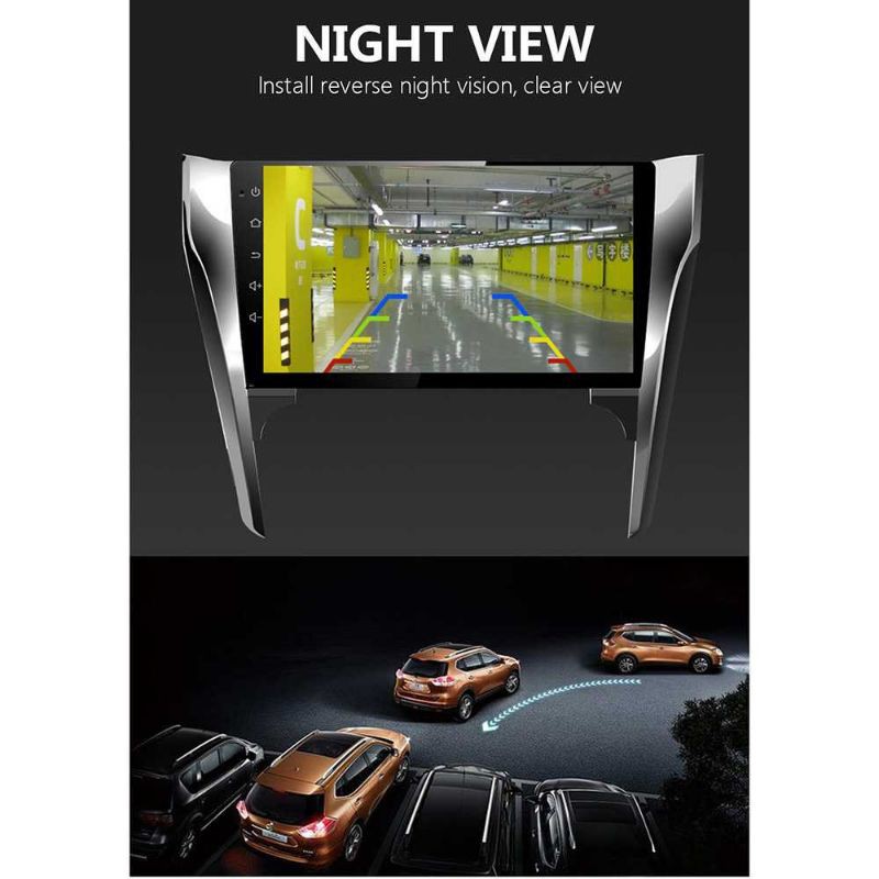 THREECAR Kamera Belakang Mobil Car Rearview 12 LED Nightvision - S12