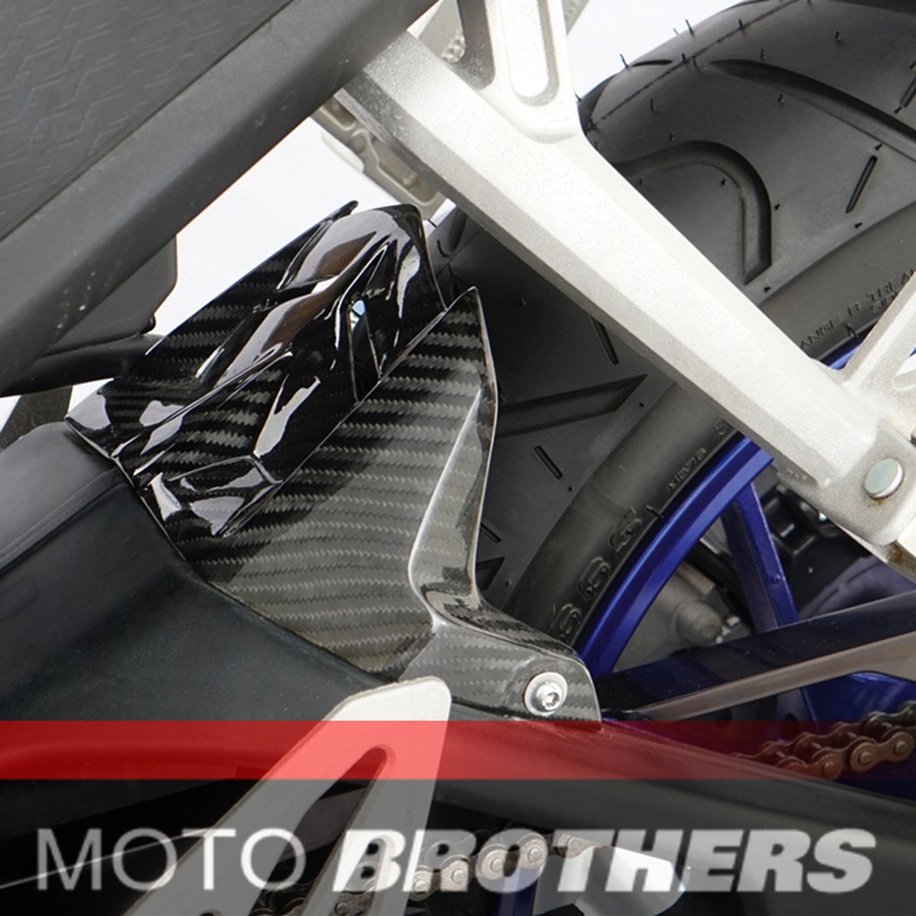 REAR FENDER / HUGGER / SPAKBOR BELAKANG KOLONG CARBON MT15 MT 15