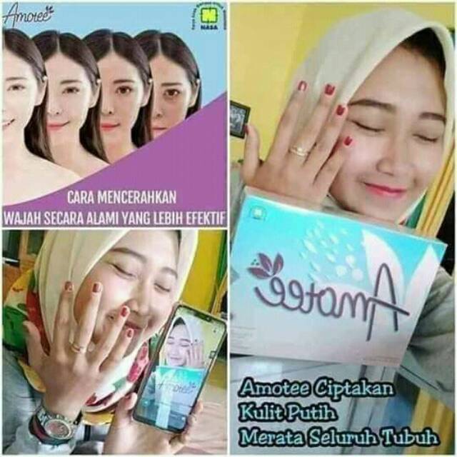 Amotee suplemen pemutih kulit
