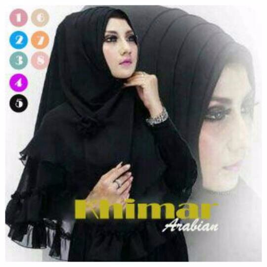 Khimar Arabian / Jilbab Instan Khimar Arabian