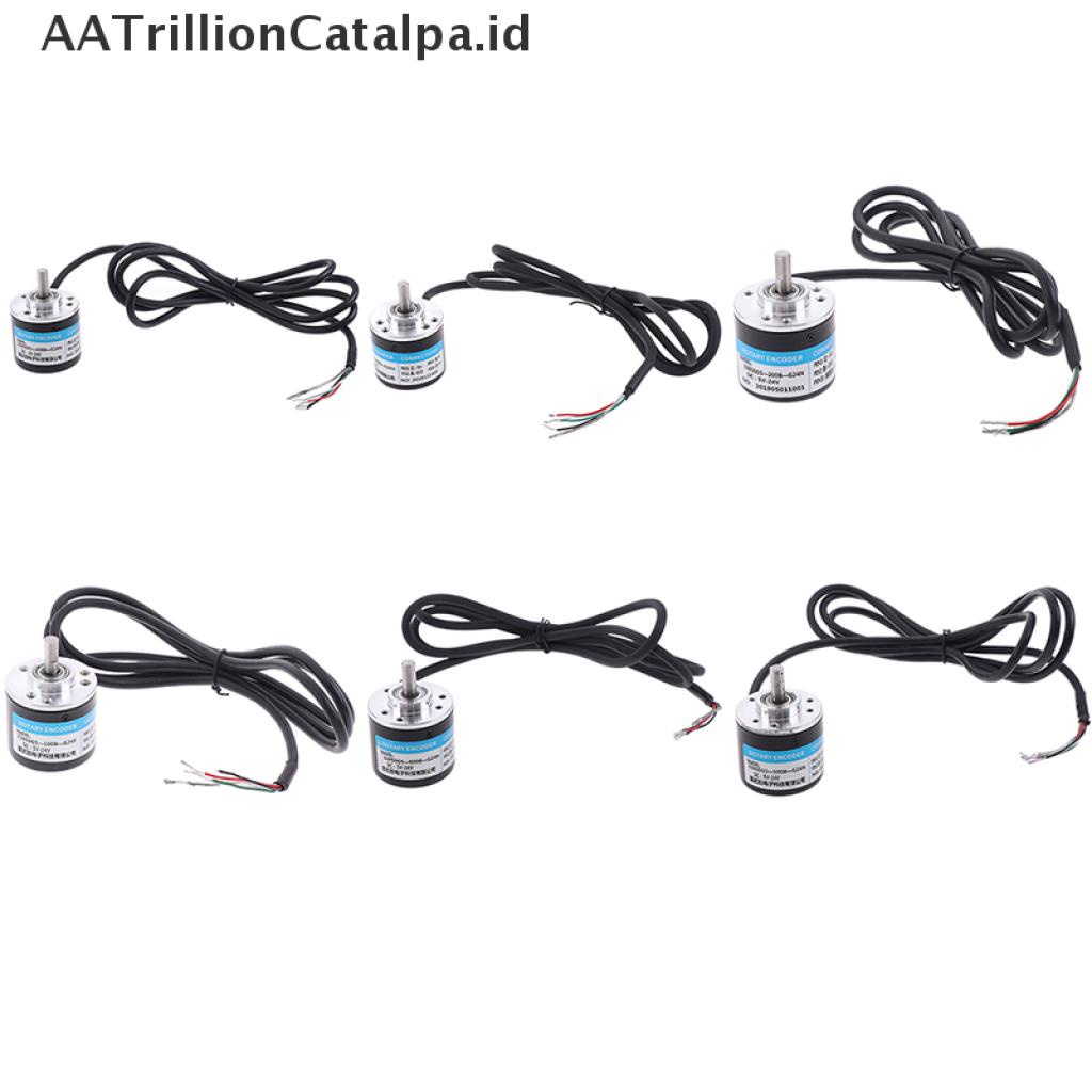 (Aatrillioncatalpa) 100 / 200 / 360 / 400 / 500 / 600p / R Photoelectric Incremental Rotary Encoder 5v-24v