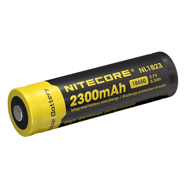 TERLARIS NITECORE Baterai  NI26650A 4200mAh 40A 3.7V, Batre type 18650 Micro USB Rechargeable Li-ion Battery 3500mAh - 3400mAh 3.7V, 2300mAh -  BATERAI TYPE 14500 Baterai Li-ion 850mAh 3.7V