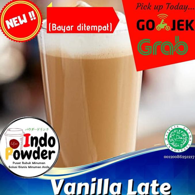 

'' TERBARU'' VANILLA LATTE 1KG / VANILLA LATTE POWDER 1KG/ POWDER VANILLA LATTE 1KG ''TERMURAH''