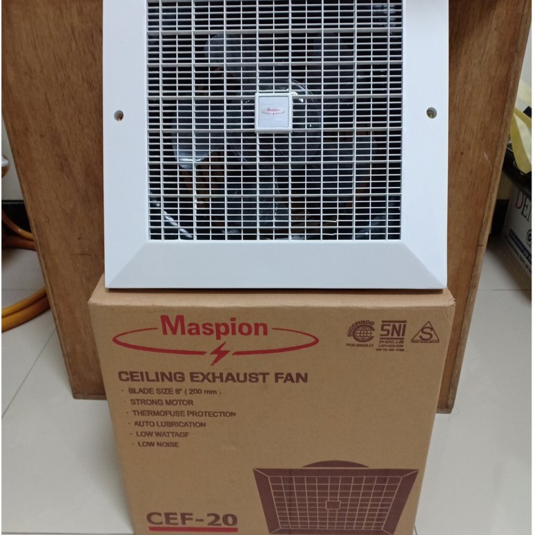 Exhaust Fan Kipas Angin Hisap Maspion CEF 20 CEF20 ( 8 inch )